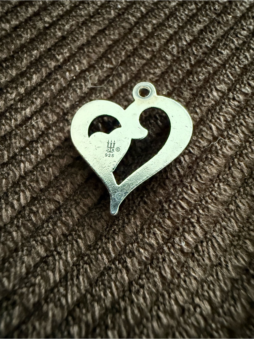 James Avery Joy of my Heart Sterling Silver charm - Picture 2 of 2